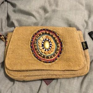 Bohemian clutch